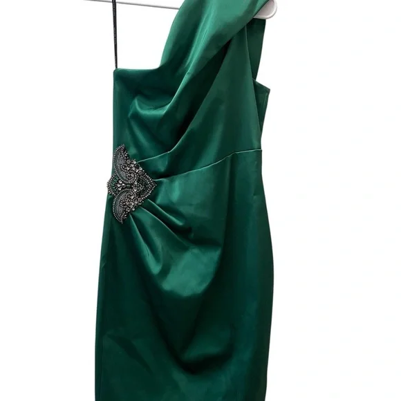David Meister Emerald Green Dress - Picture 2 of 7